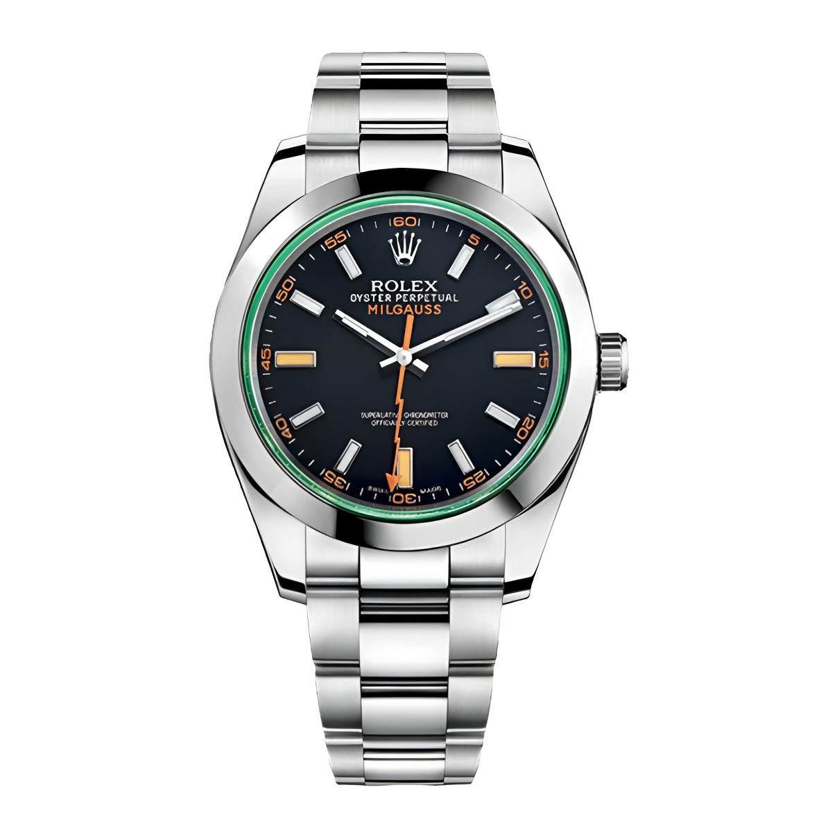99新 Rolex/劳力士 格磁型116400/绿玻璃/40mm/全套