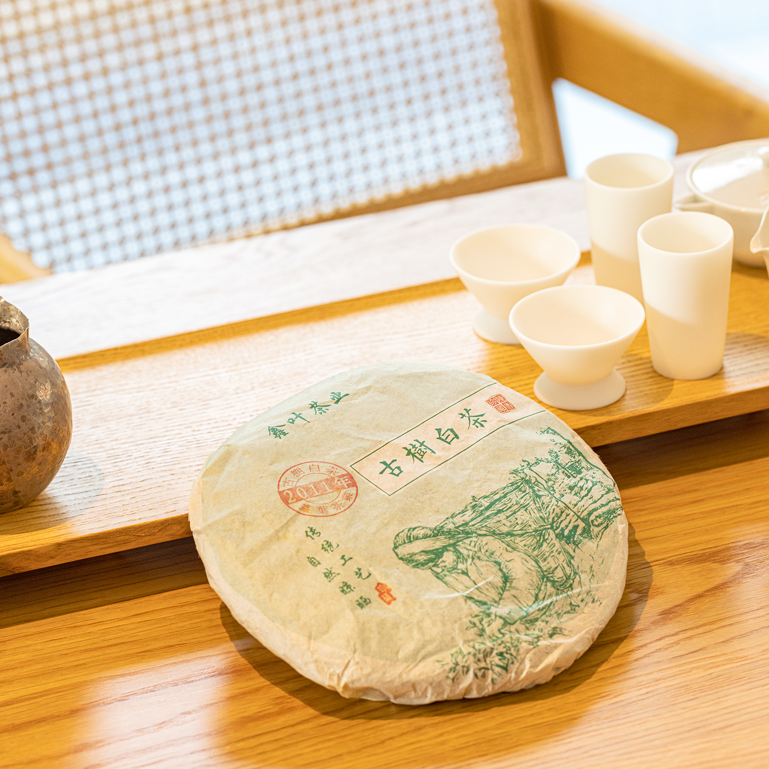 福鼎古树白茶（茶饼）