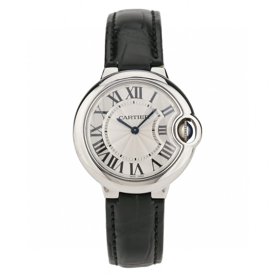 99新 Cartier/卡地亚 蓝气球/W6920086/33mm/石英白盘经典优雅