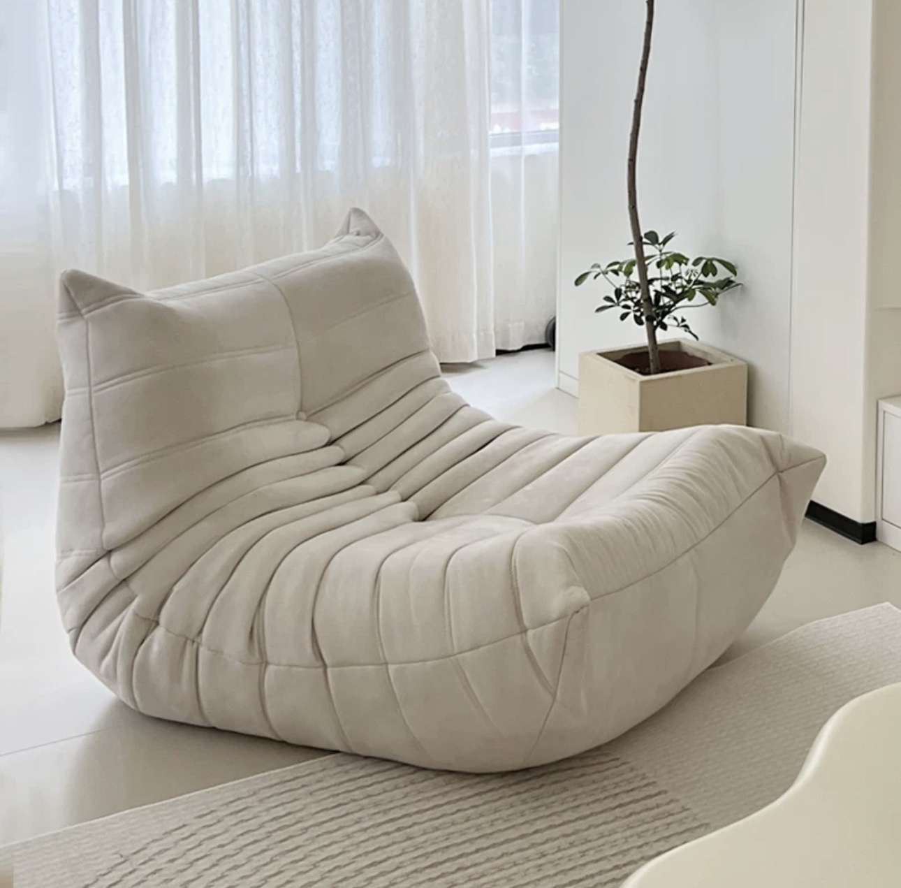 毛毛虫单人沙发椅客厅简约懒人可爱家用懒人沙发阳台异形榻榻米