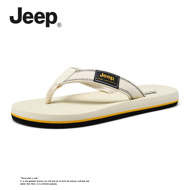 JEEP/吉普男士人字拖2025夏季新款潮防滑室外穿凉拖夹脚拖鞋夹趾