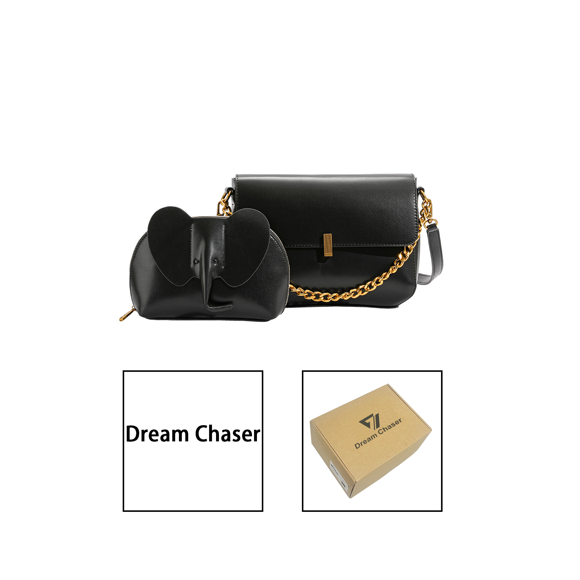 【带礼盒】DreamChaser 新款高级质感大容量百搭时尚腋下单肩包 Y-3