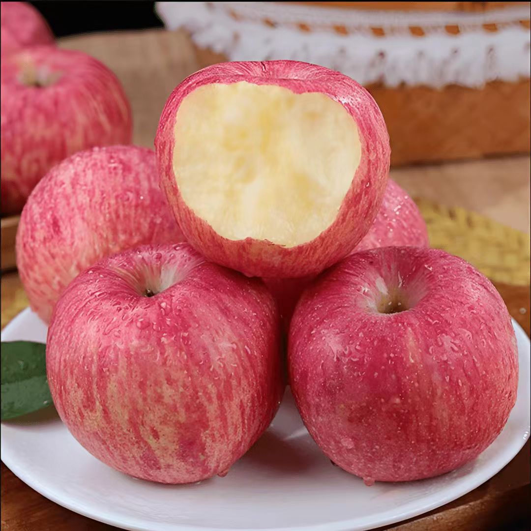 【2024新果】陕西延安洛川苹果红富士苹果新鲜水果4斤/8.5斤新采摘
