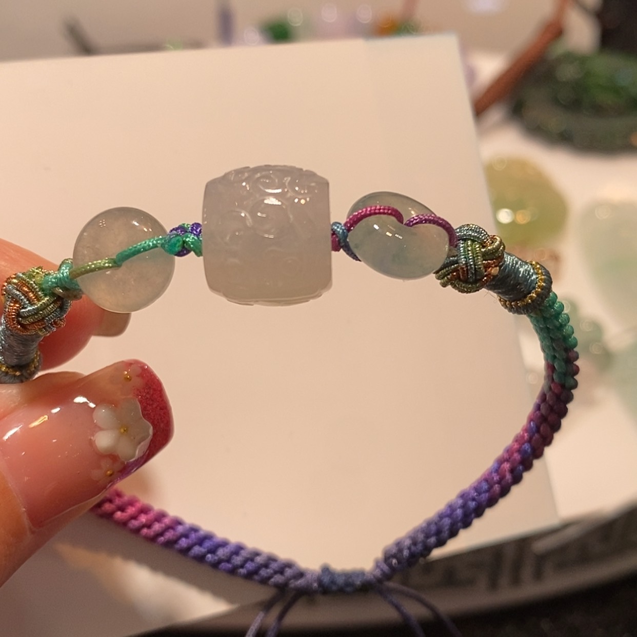 【闪购商品】翡翠手链未镶嵌马****