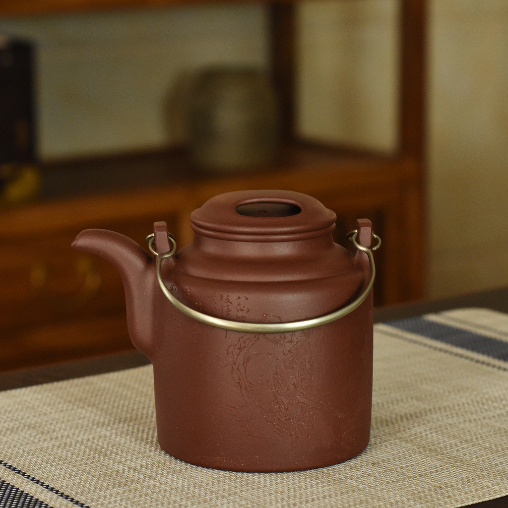 洋桶 全手工 550cc 矿标级别底槽清 精工刻绘八仙过海