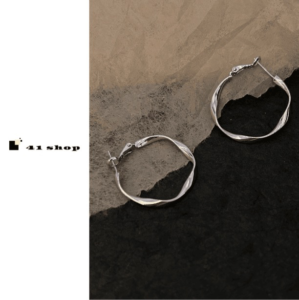 铜合金耳饰 A137 素圈耳环