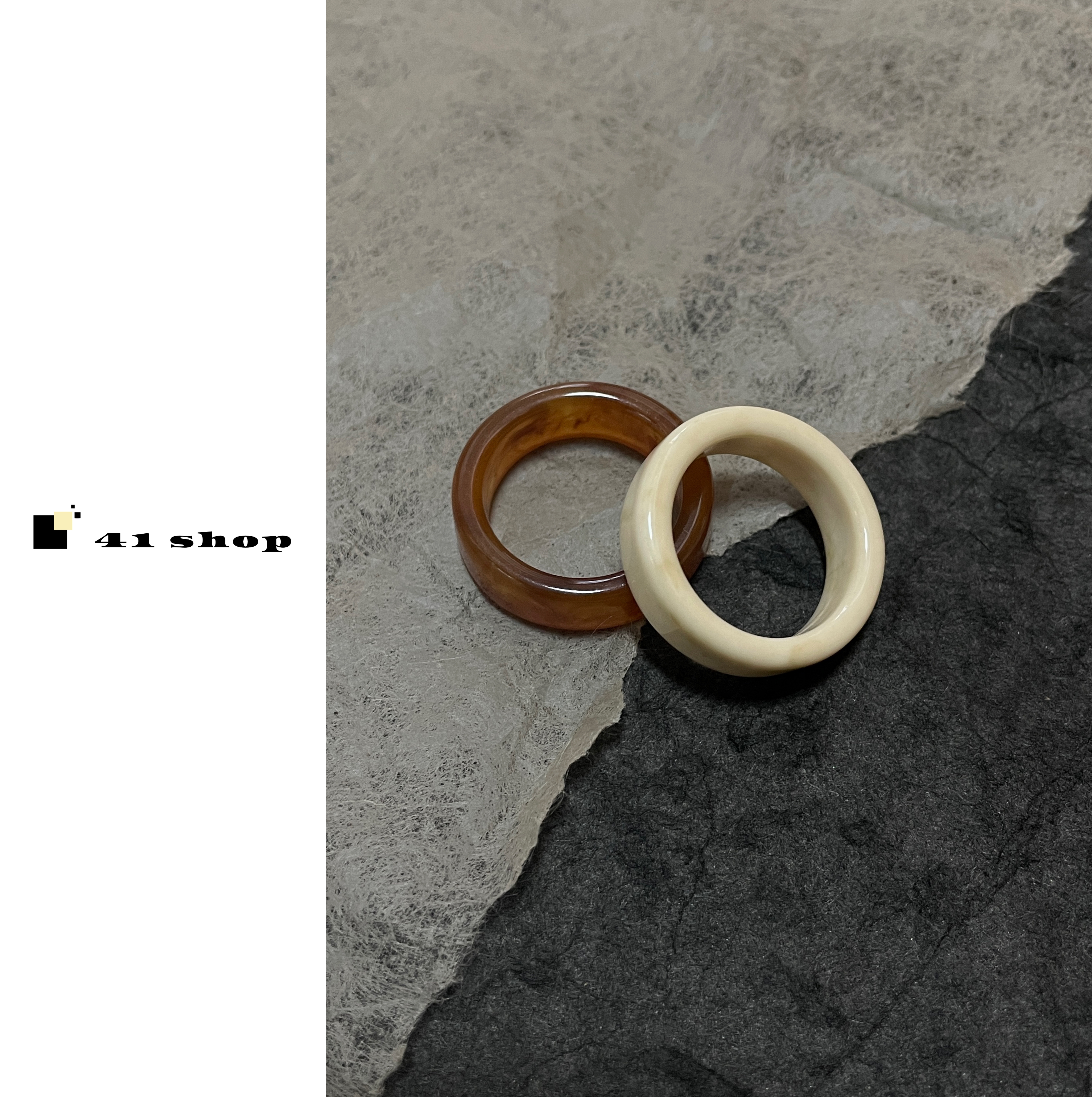 非金属亚克力戒指 B124 素指环