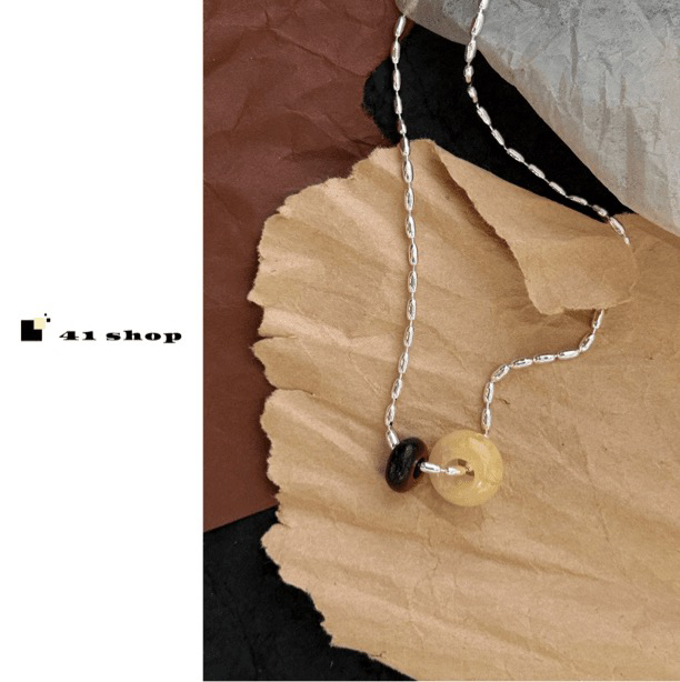 铜合金项链 A028 路路通项链