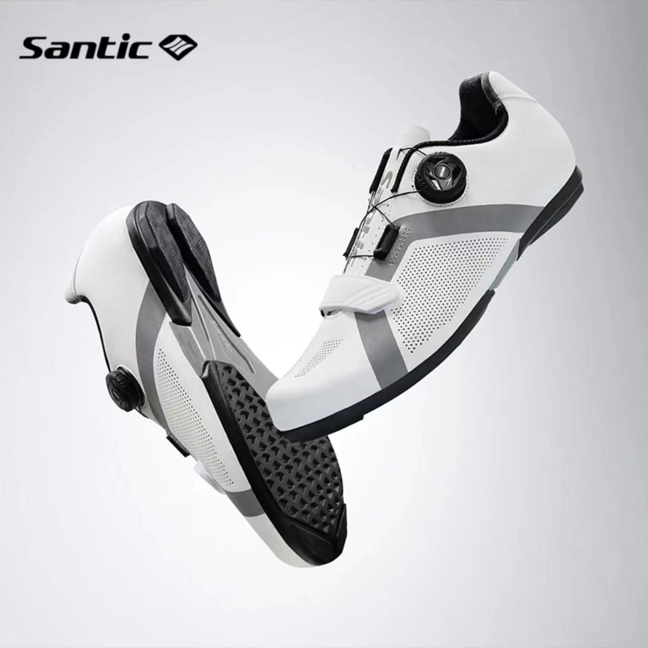 Santic/森地客骑行非锁鞋自行车休闲公路无锁鞋 骑行鞋阿波罗2.0