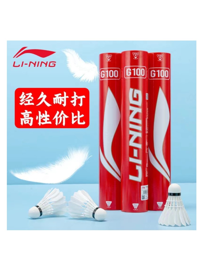 羽毛球正品耐打王鹅毛防风g100g300专业品牌官方比赛专用训练g400