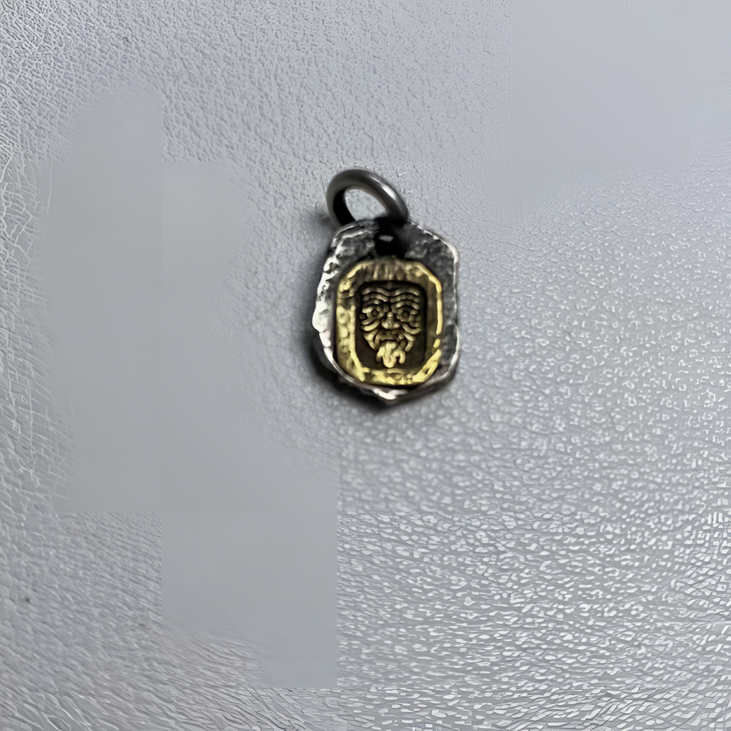 扎基女财神扎基拉姆吊坠文玩侧挂卡子吊牌挂件diy配件配饰