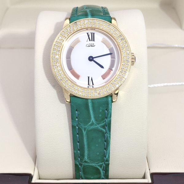 95新 Cartier/卡地亚 卡地亚/石英表/表径27/95新/S266231028001/