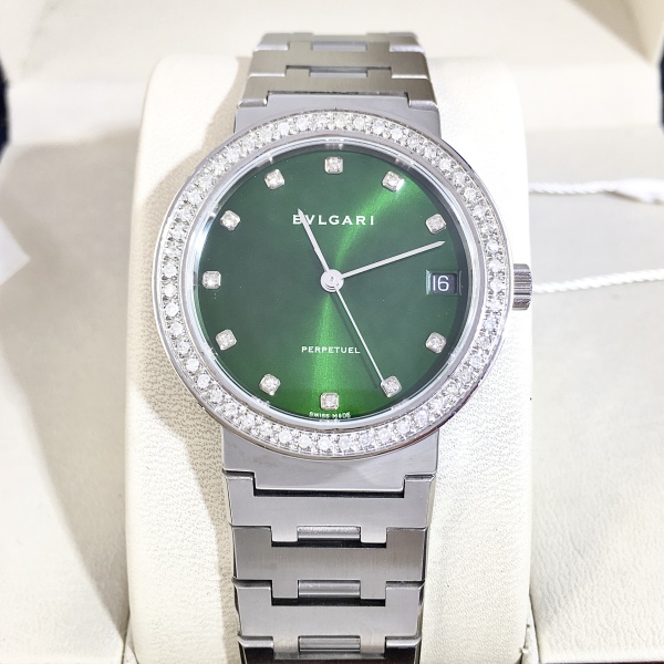 99新 BVLGARI/宝格丽 宝格丽/石英表/表径33/99新/S333240809010/