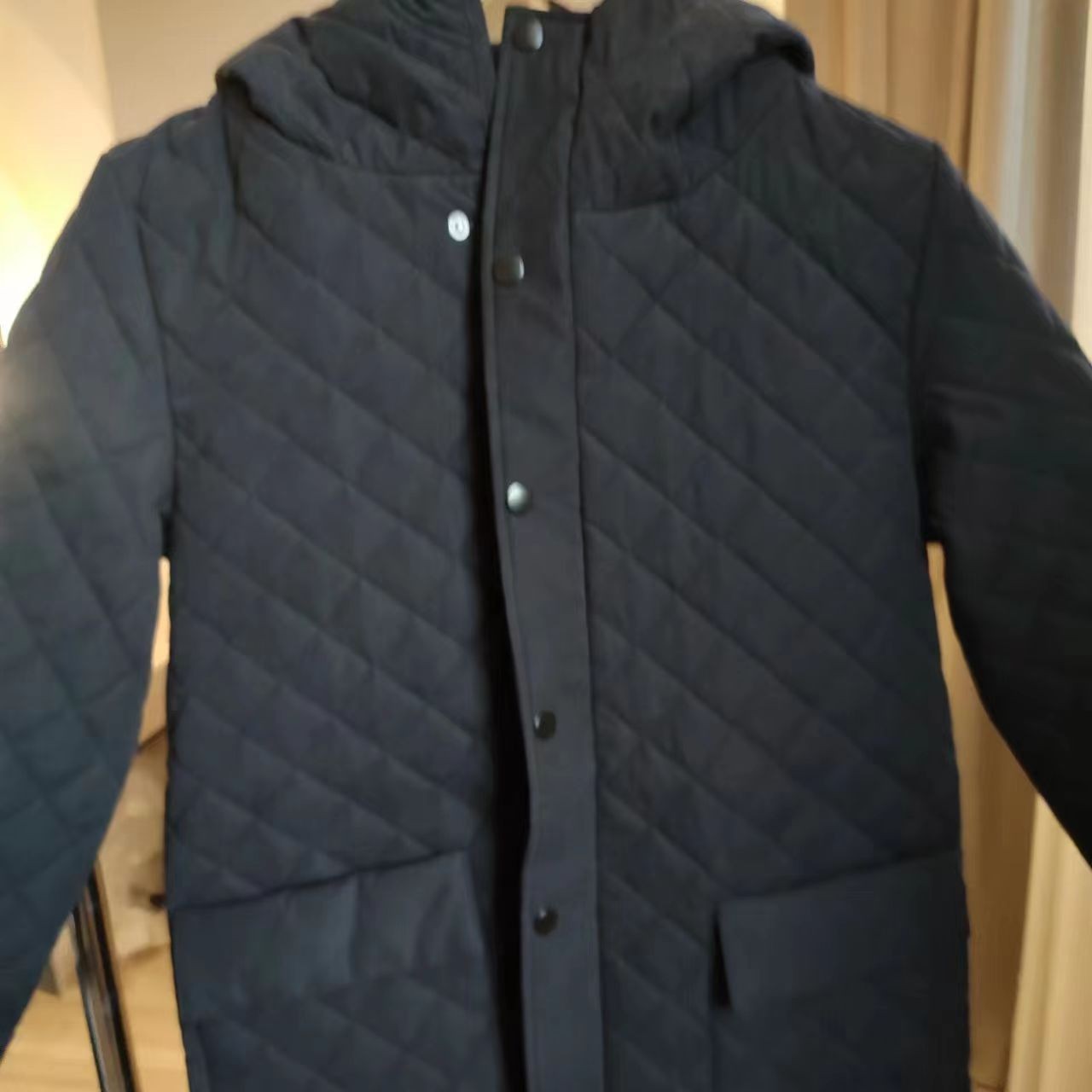 哎呦家12302中长款外套保暖时尚通勤