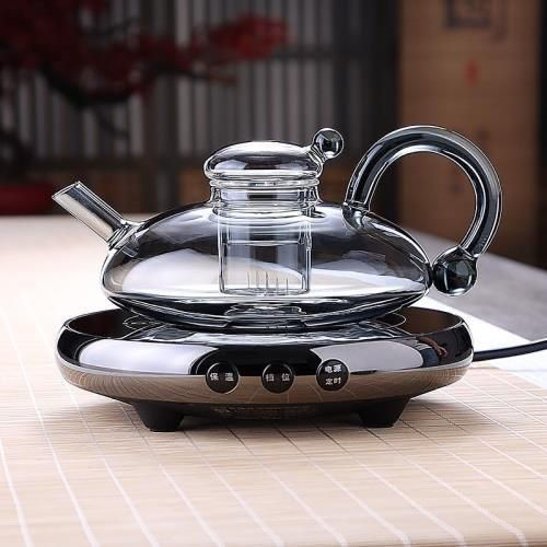 正品艾玛诗IQS/T0超薄1300W电陶炉家用小型煮茶水壶全自动一体