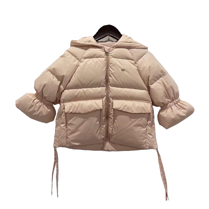 乐眸侧摆抽褶外套#34181417宝宝外穿保暖秋冬冬季