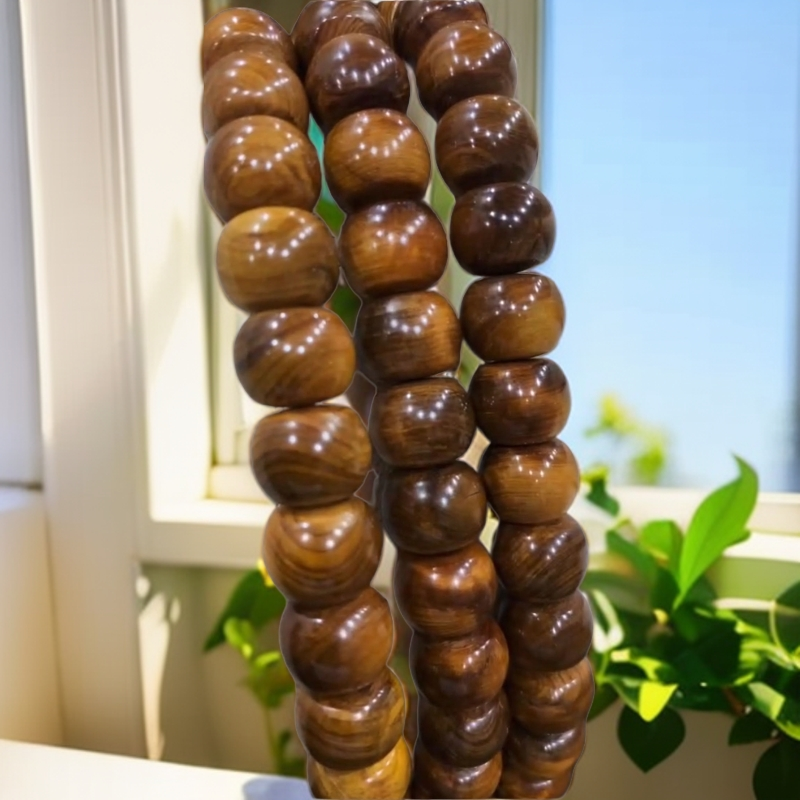 崖柏瑰宝·黑油养生手串