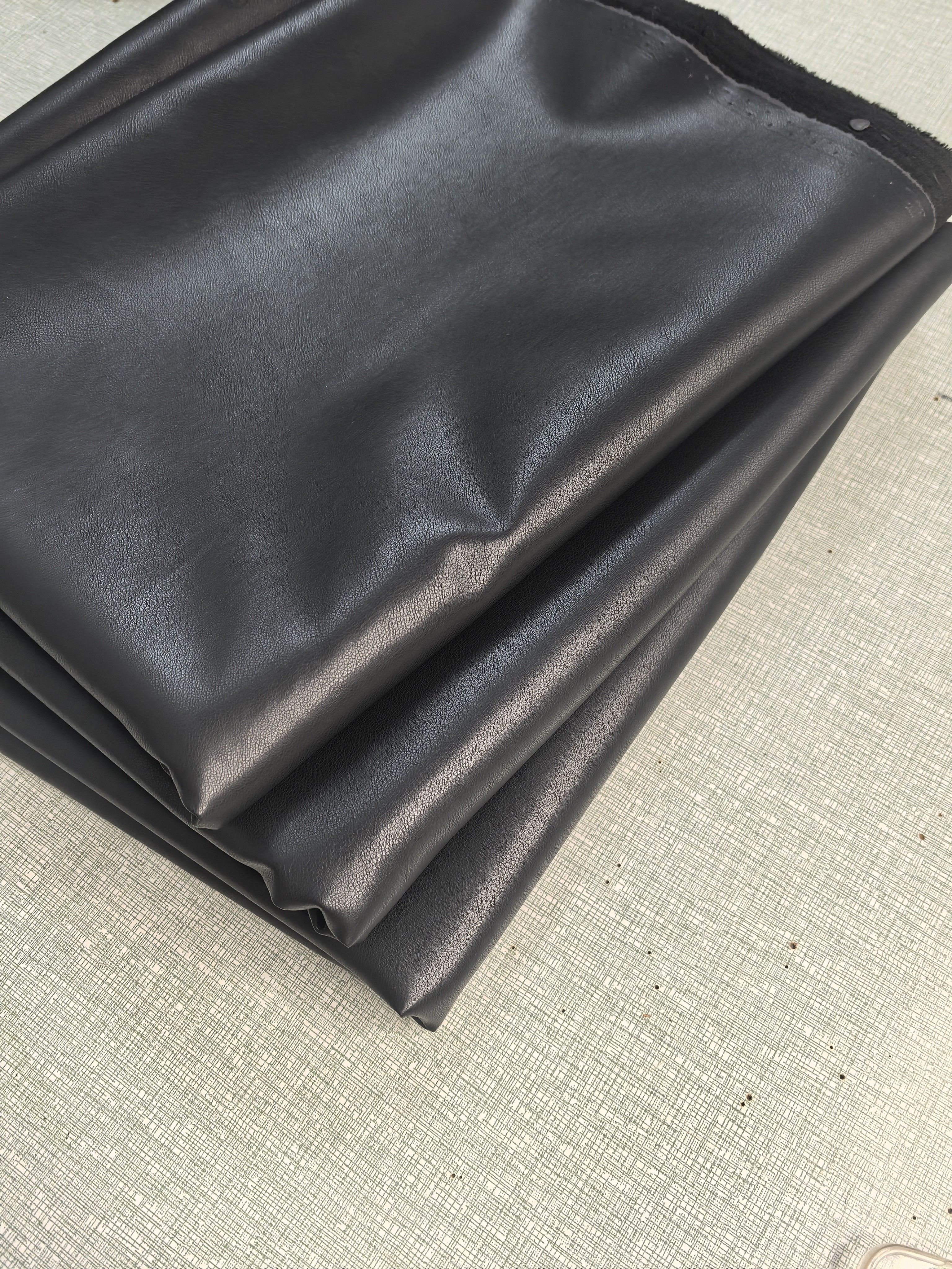 PU 底部拉毛超柔可做半裙 裤子 夹克 外套服装面料