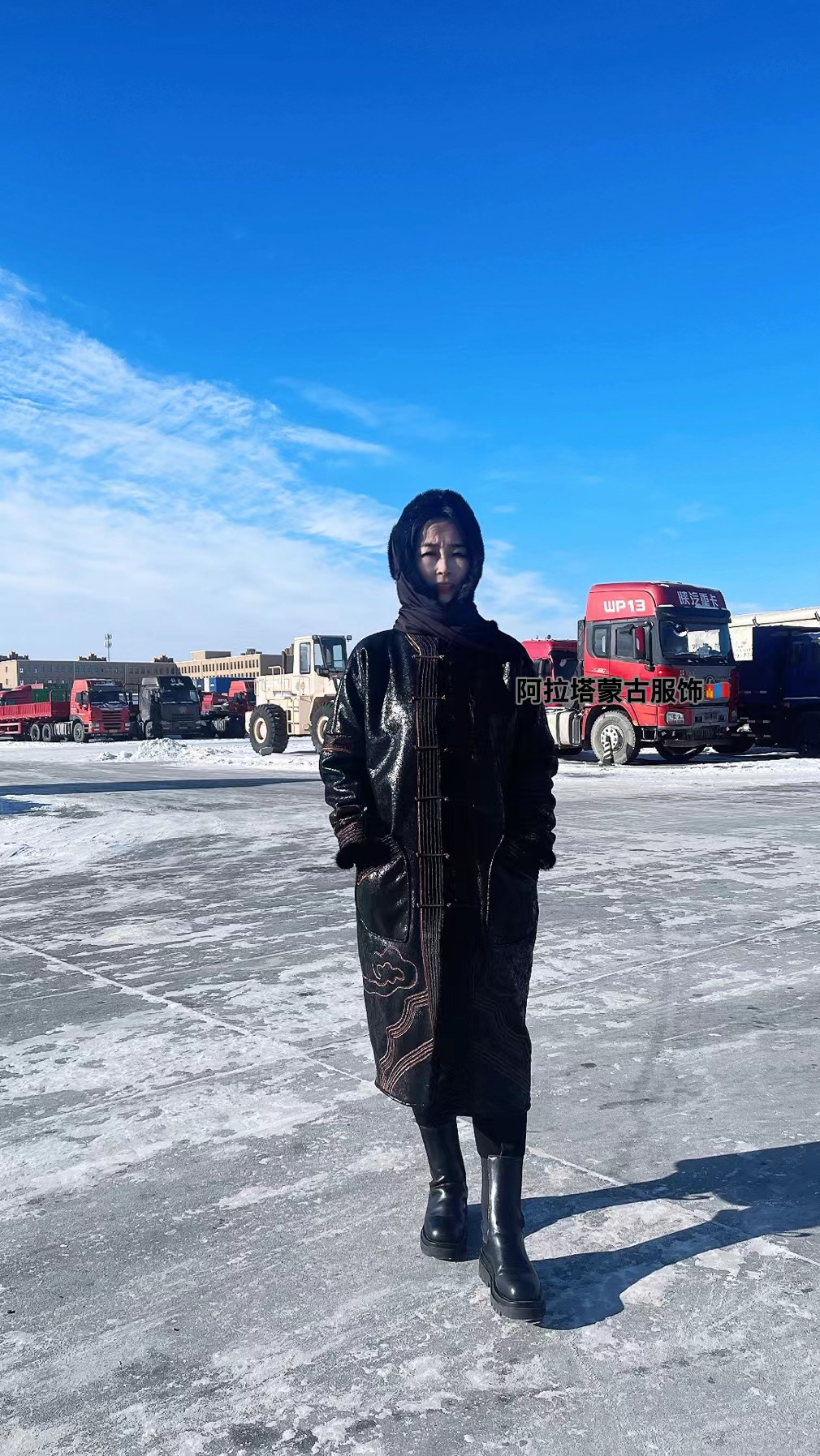 人造皮草 仿皮毛一体外套可定制情侣