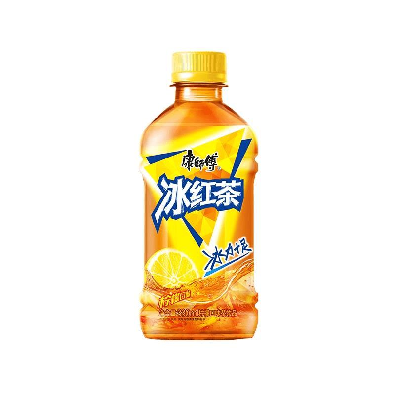 康师傅冰红茶小瓶330ml*6瓶便携装果汁茶饮料饮品水蜜桃乌龙