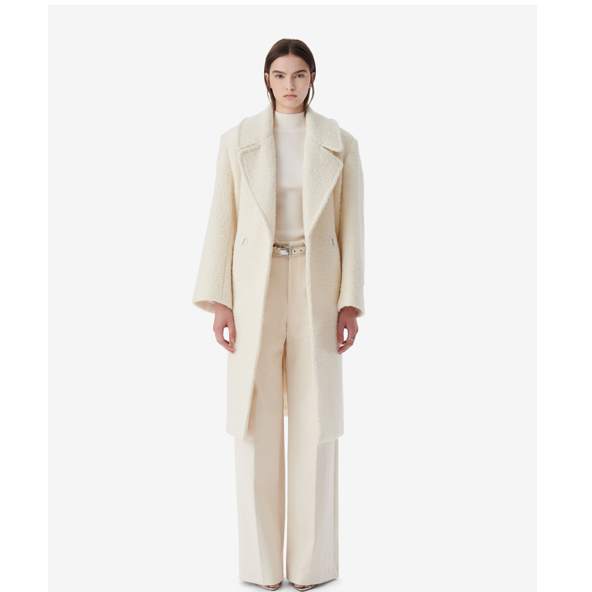 【流光风】IRO Night 西装大衣外套长款纯色含绵羊毛法式轻奢冬季