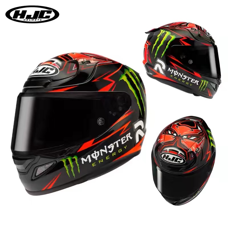HJC碳纤维漫威毒液头盔RPHA11小丑超人全盔赛车摩托车跑盔RPHA12