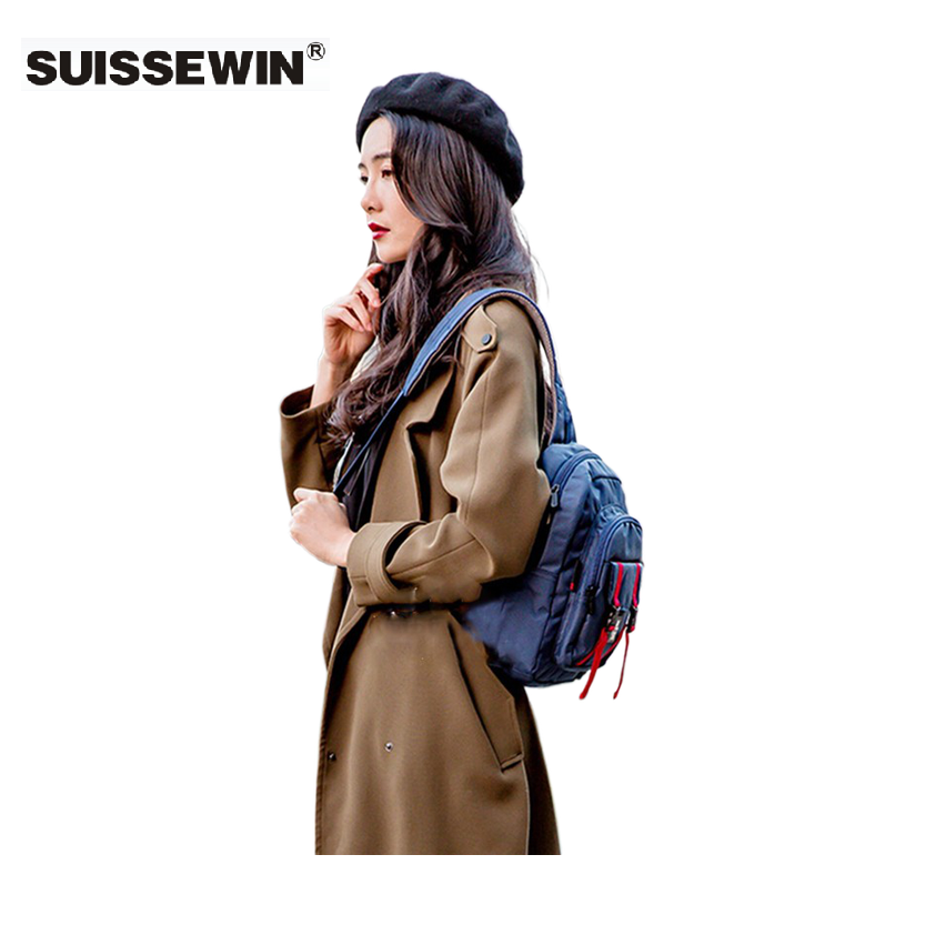 SUISSEWIN瑞士军刀休闲时尚风复古秋冬英伦风斜挎包单肩包SNK2210