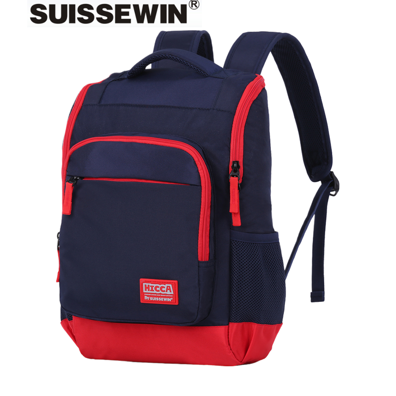 SUISSEWIN瑞士军刀时尚潮流学院风男童书包双肩包snk17008户外