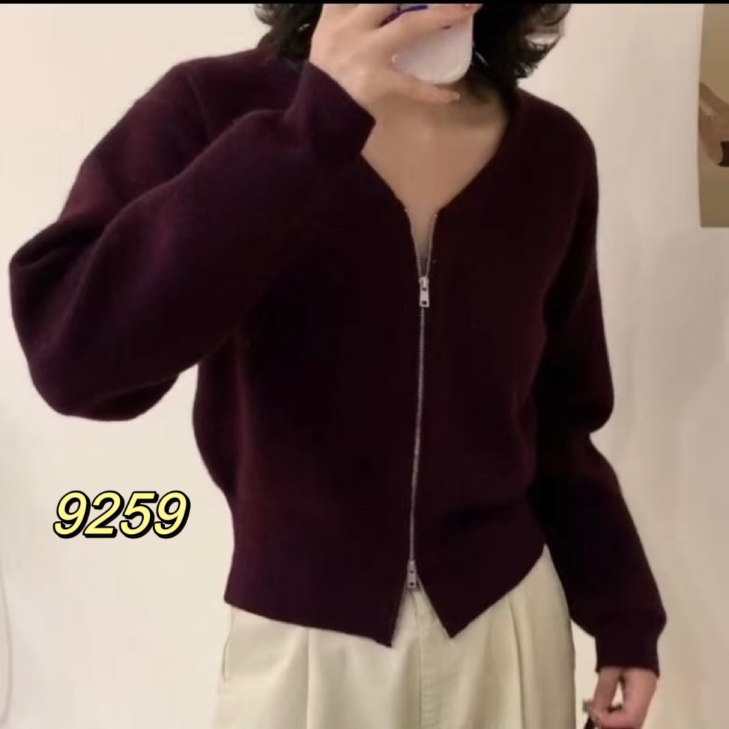 9259（部分无水洗唛，介意慎拍）SANFAN新款针织衫