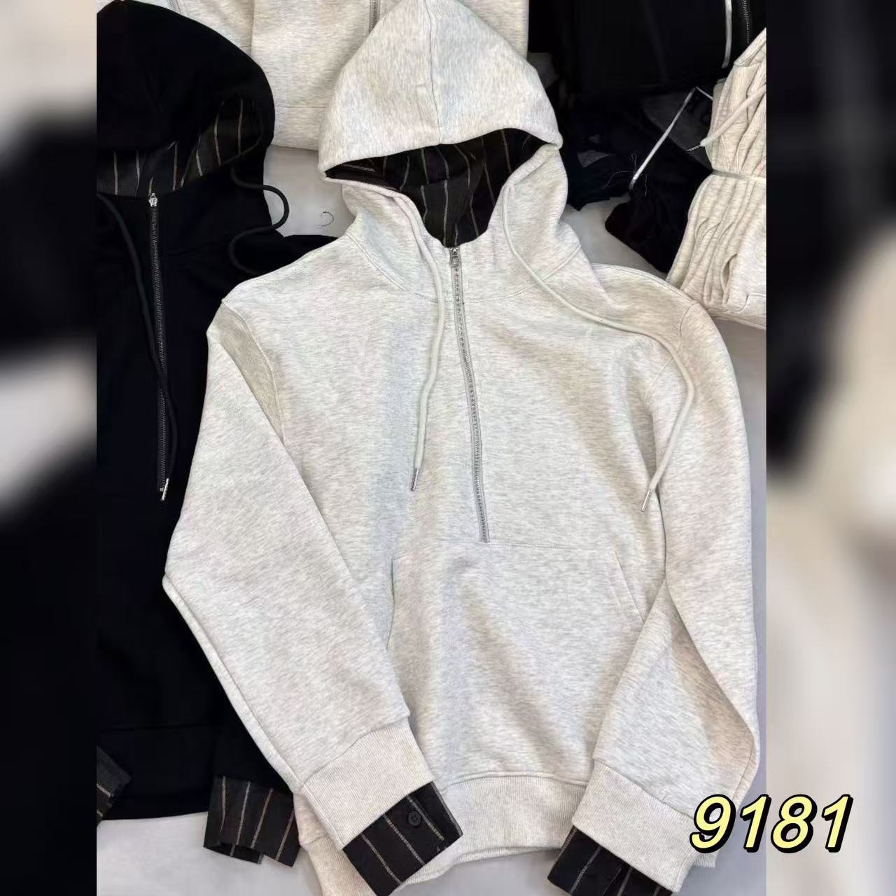 9181（部分无水洗唛，介意慎拍）SANFAN新款卫衣