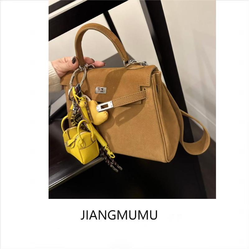 【木木精选】栗棕色牛皮包