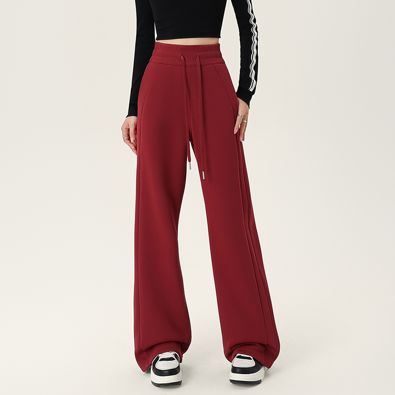 DK【方圆专属】加绒运动休闲裤可调节松紧宽松阔腿秋冬5361/5371