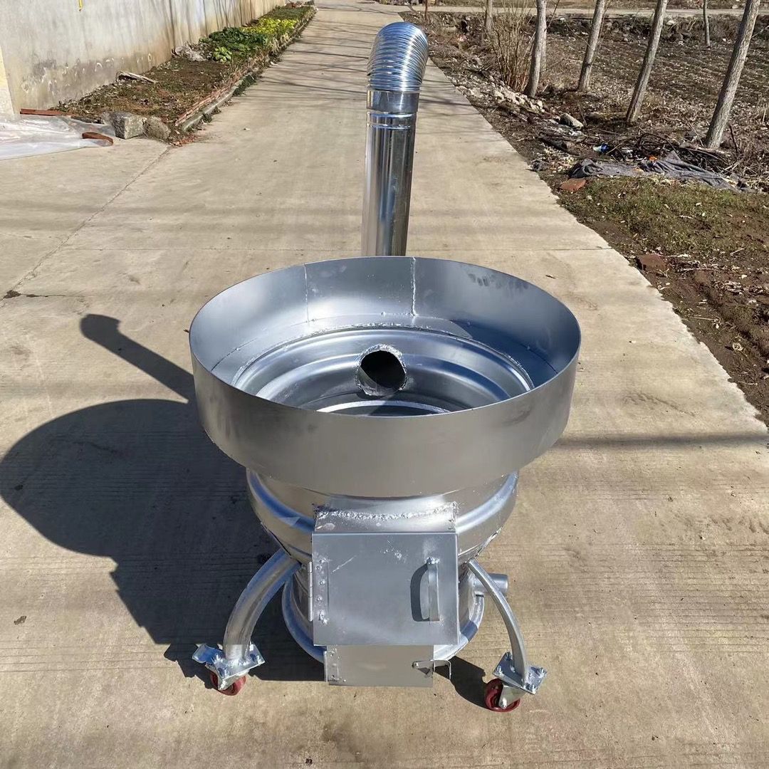 新款柴火炉灶便携柴煤两用汽车轮毂钢圈农村柴火灶台地锅厂家直销