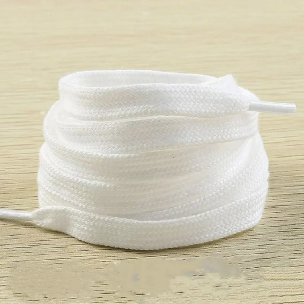 小白鞋休闲鞋通用扁平纯棉鞋带长度1.5米