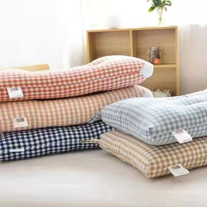 A类全棉枕头枕芯/不坍塌不变形成人枕