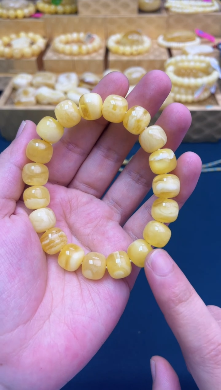 【闪购商品】蜜蜡颈饰未镶嵌W12435发一件