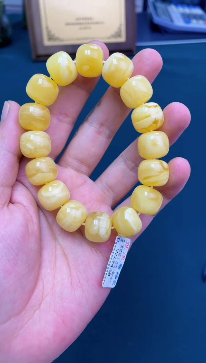 【闪购商品】蜜蜡颈饰未镶嵌W12448发一件