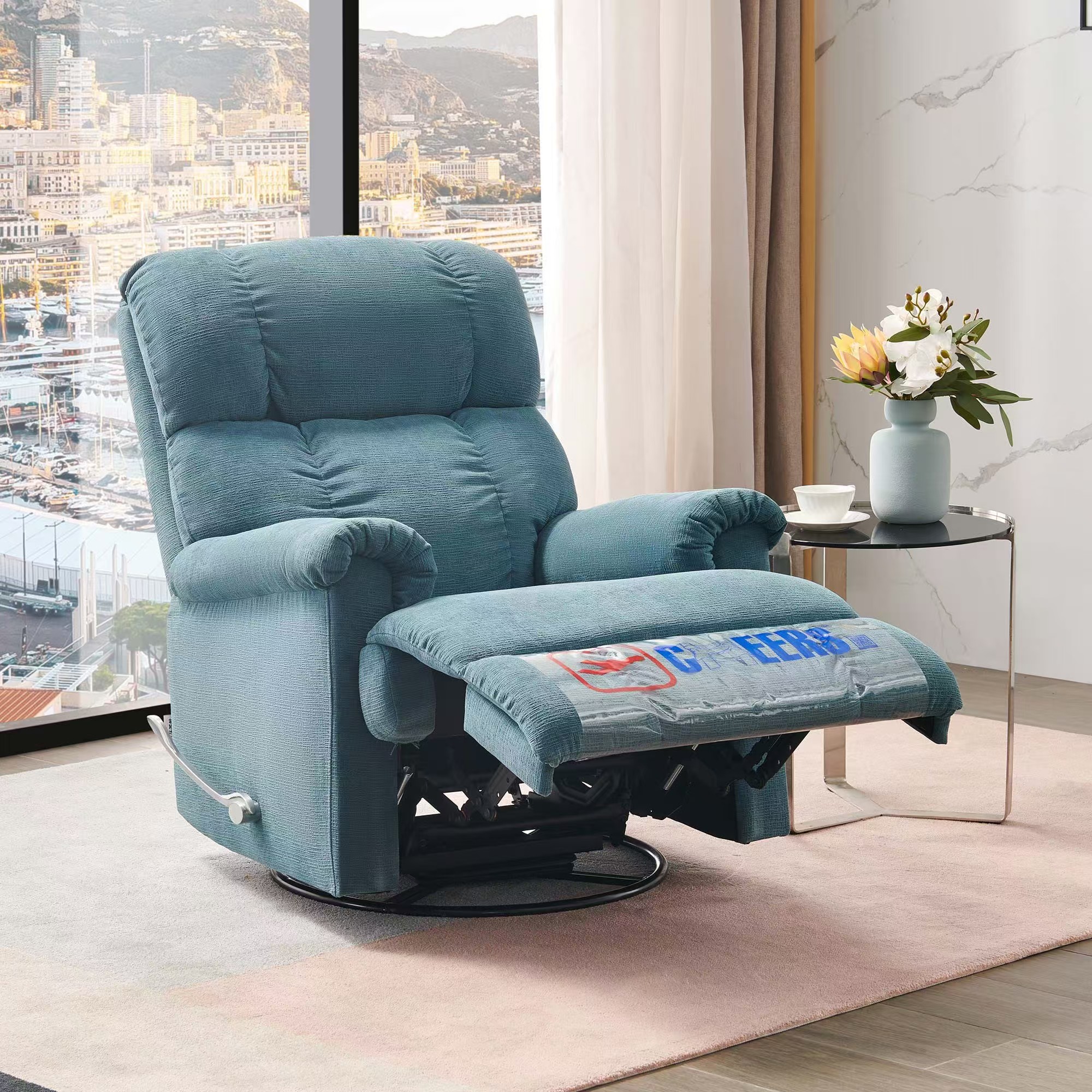 功能沙发客厅简约单人椅布艺沙发功能单椅