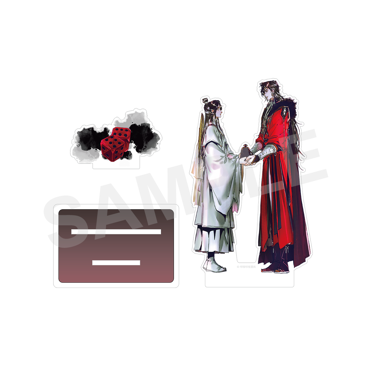 A【bilibili官方正版】《天官赐福》漫画亚克力立牌 鬼城重逢立牌