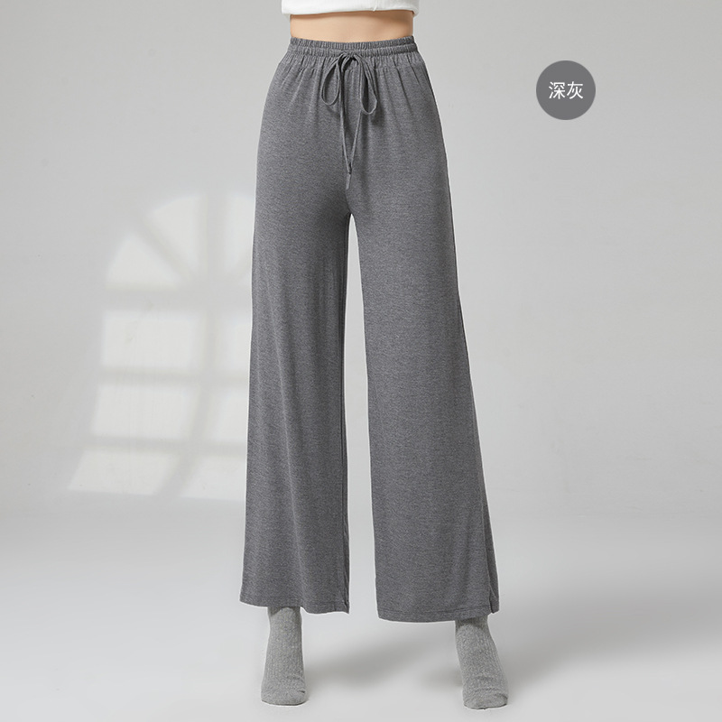 舞蹈裤古典舞练功服女飘逸阔腿裤现代舞形体服中国舞民族服装 