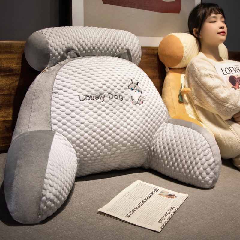 床头靠垫软包护腰靠枕大靠背床靠枕头沙发床上宿舍看书抱枕榻榻米