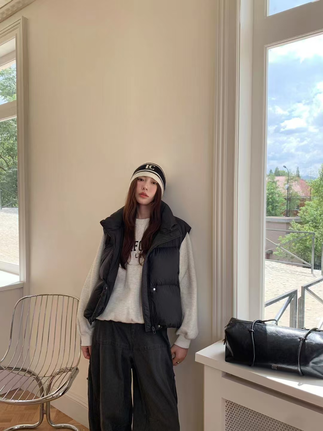 【女人空间生活馆】欧货羽绒马甲极简风高级感高蓬马甲