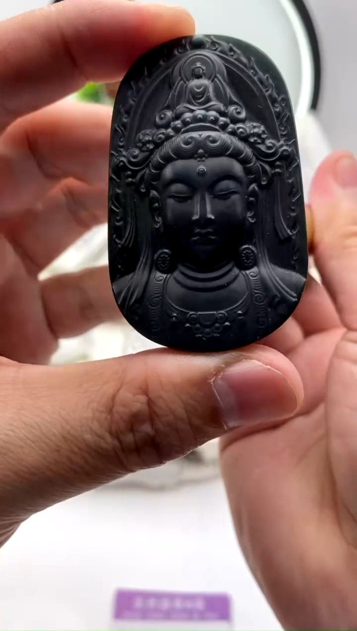 【闪购商品】和田玉颈饰未镶嵌观音头