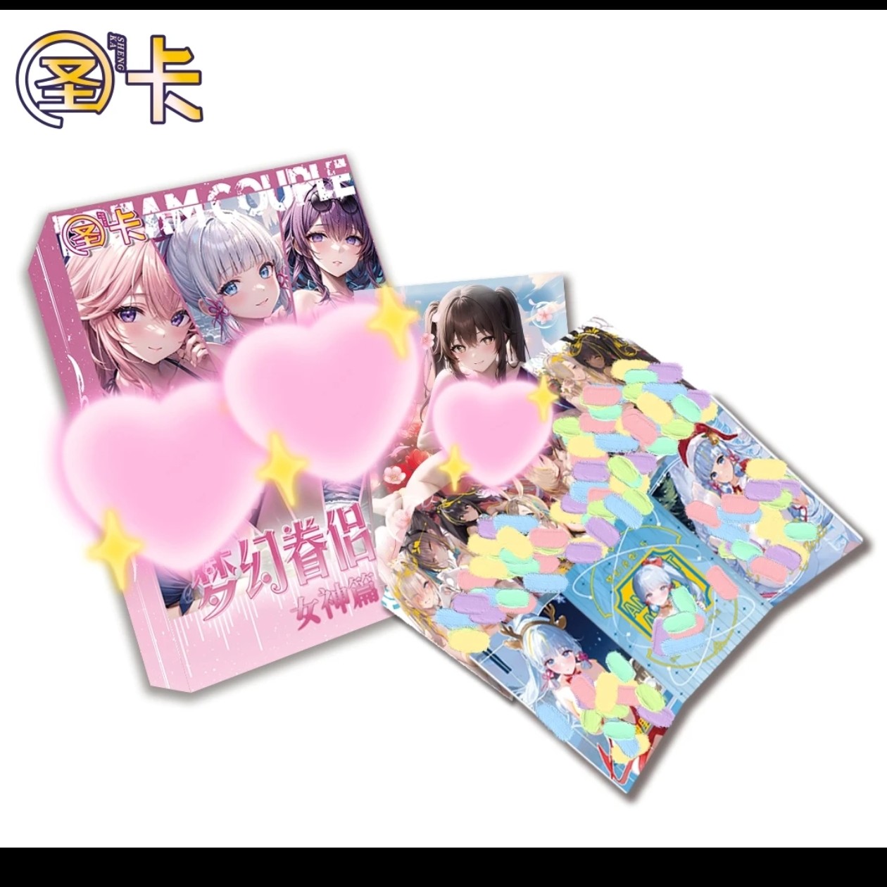【梦幻眷侣女神篇-第五弹】二次元集卡收藏盲盒纸质卡牌（代拆）