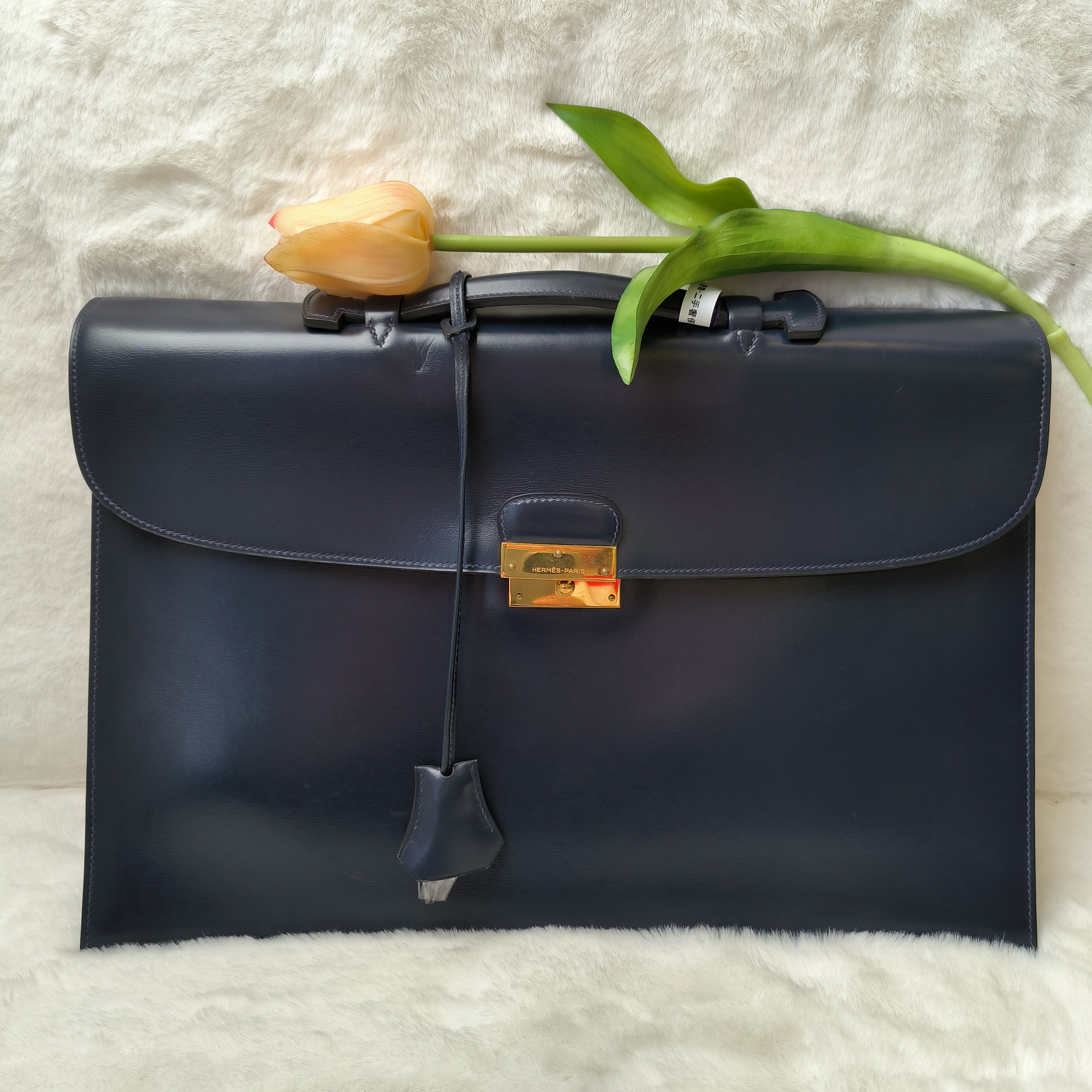 95新 Hermes/爱马仕 魔镜SY/Hermes 爱马仕公文包/0023