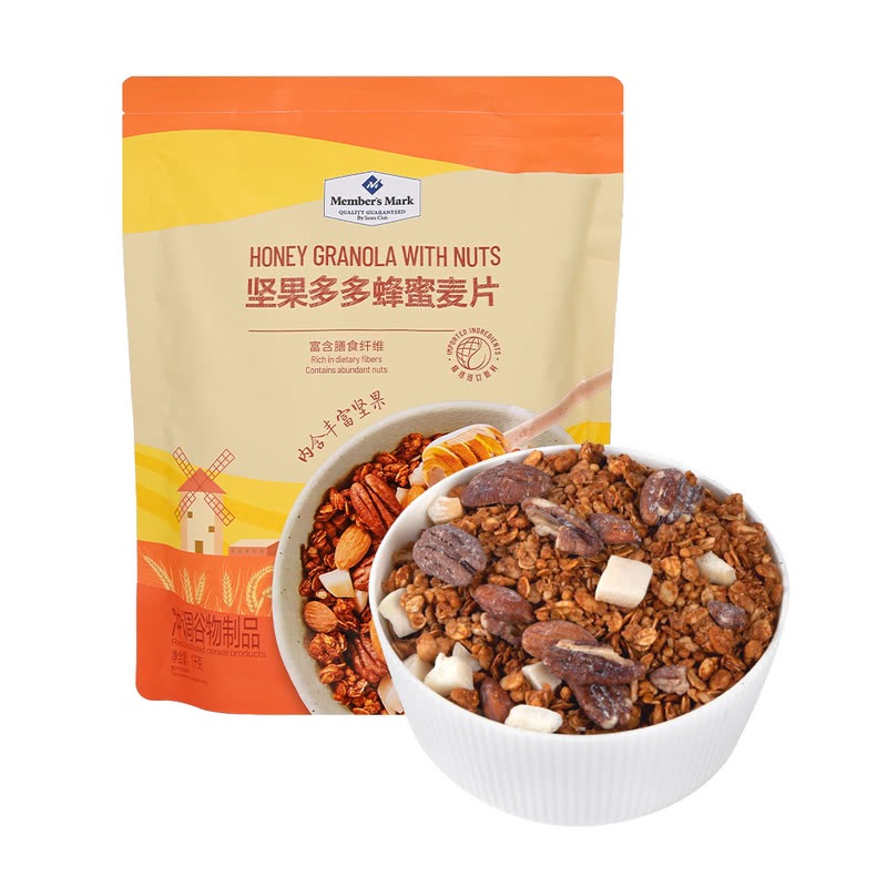 MM坚果多多蜂蜜麦片 1kg
