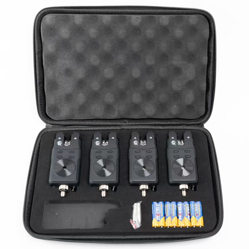 大朱游钓黑狮S6钓鱼报警器欧式库钩无线报警器海杆欧鲤钓报警器