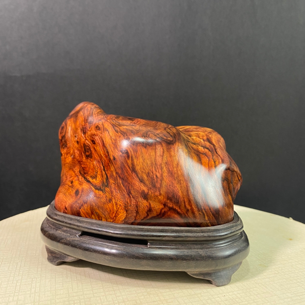 海南黄花梨随形香炉