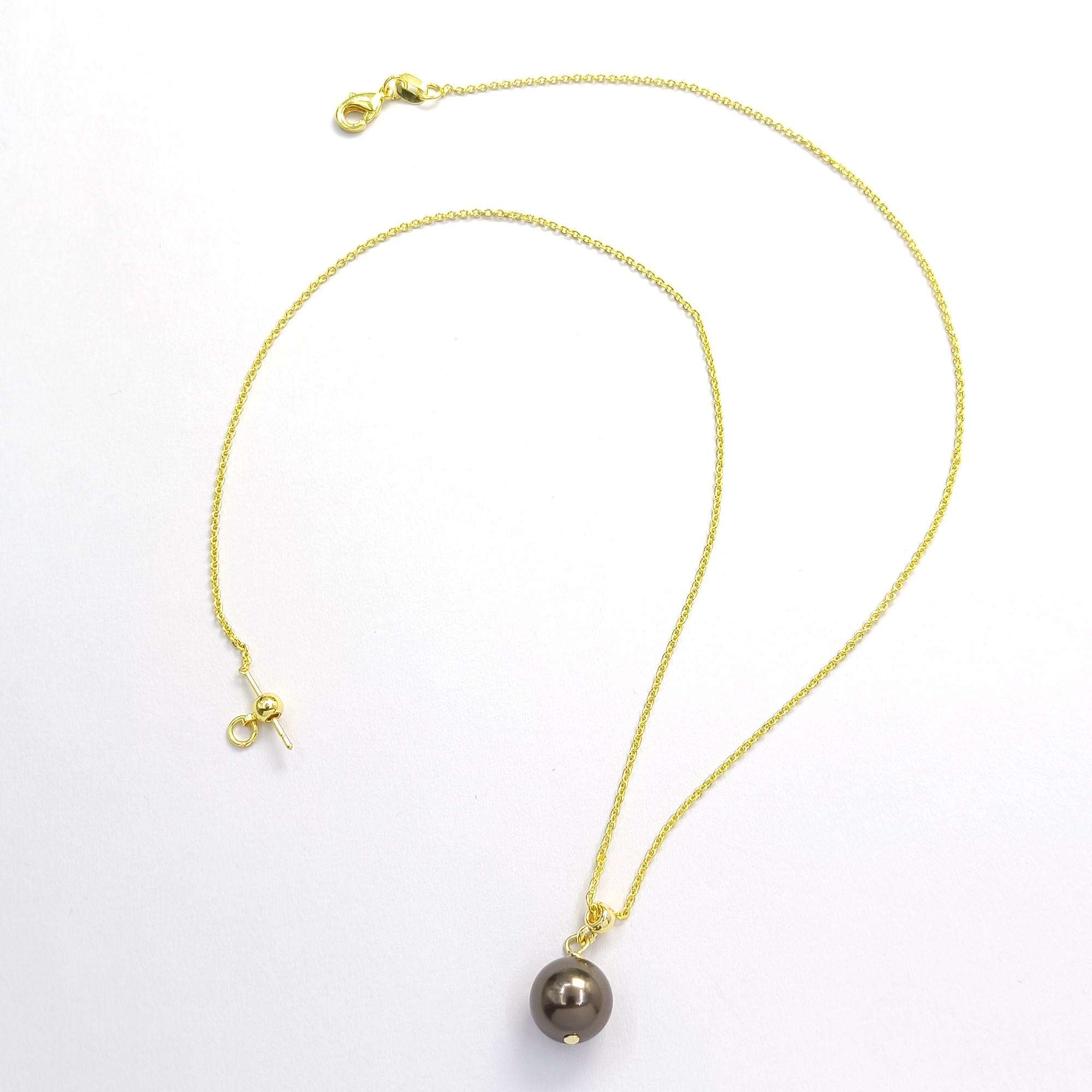 铜合金合成锆石项链 WRSS-001062【涟漪】项链简约欧美时尚经典