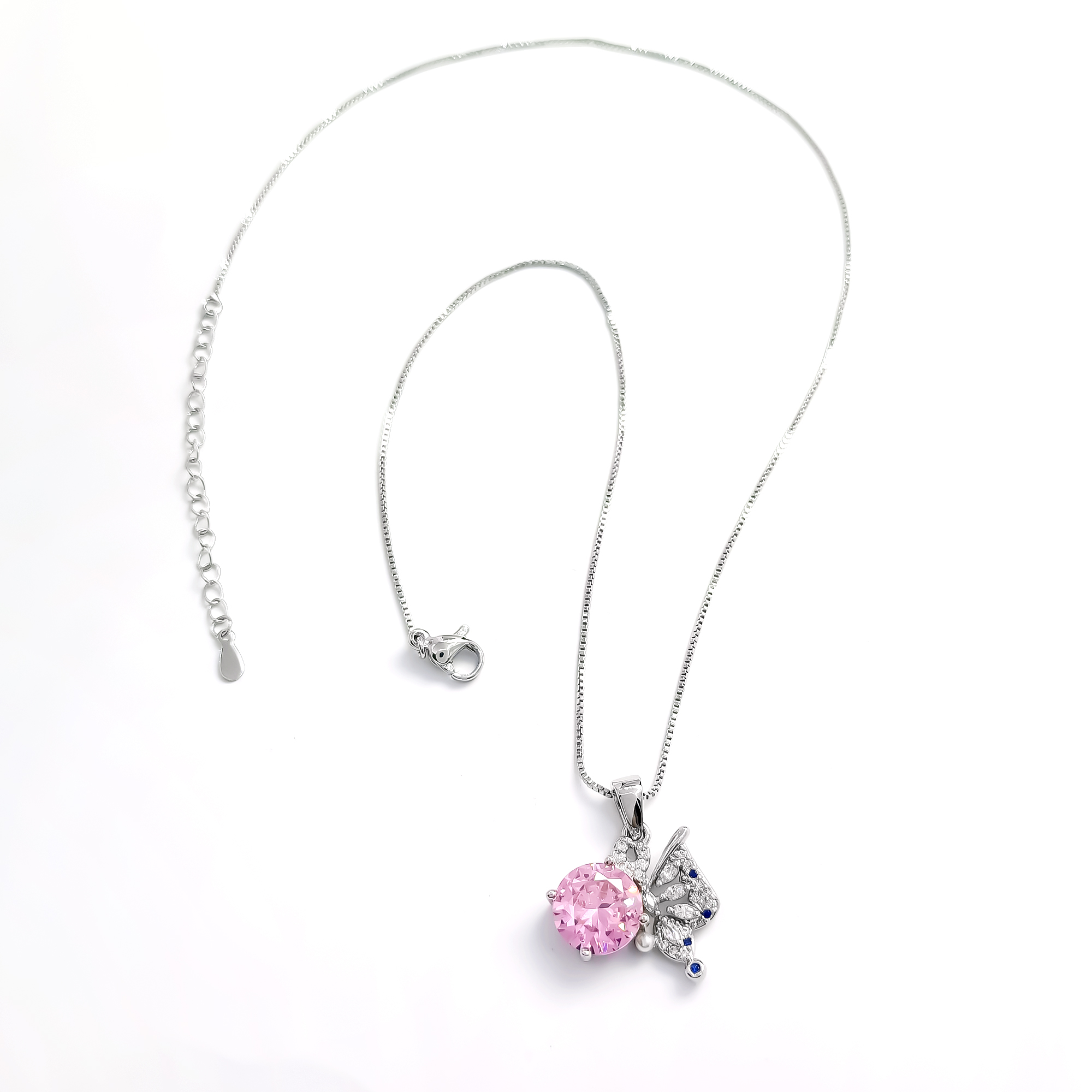 WHLM-000016 【粉珠】 项链小众时尚欧美